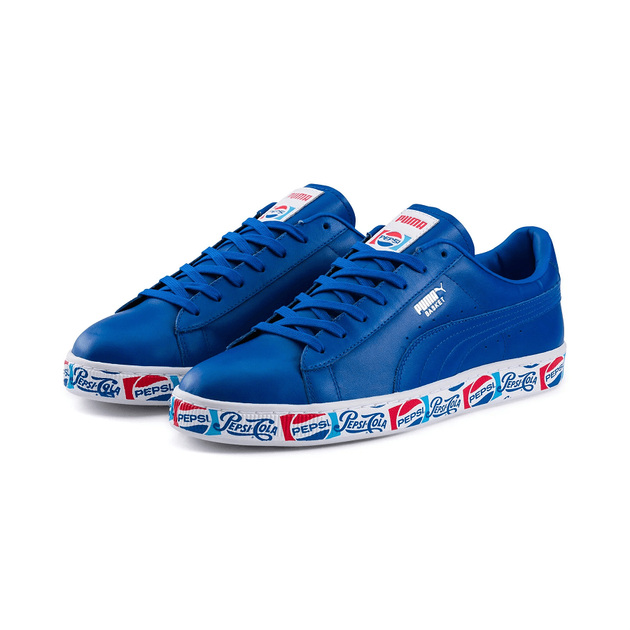 Giày Puma Basket Pepsi Max 'Blue' 368463-01 - Ảnh 2