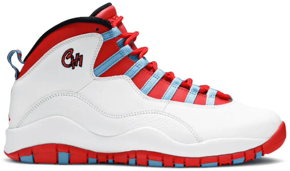 Giày Nike Air Jordan 10 'Chicago' 2016 310805-114