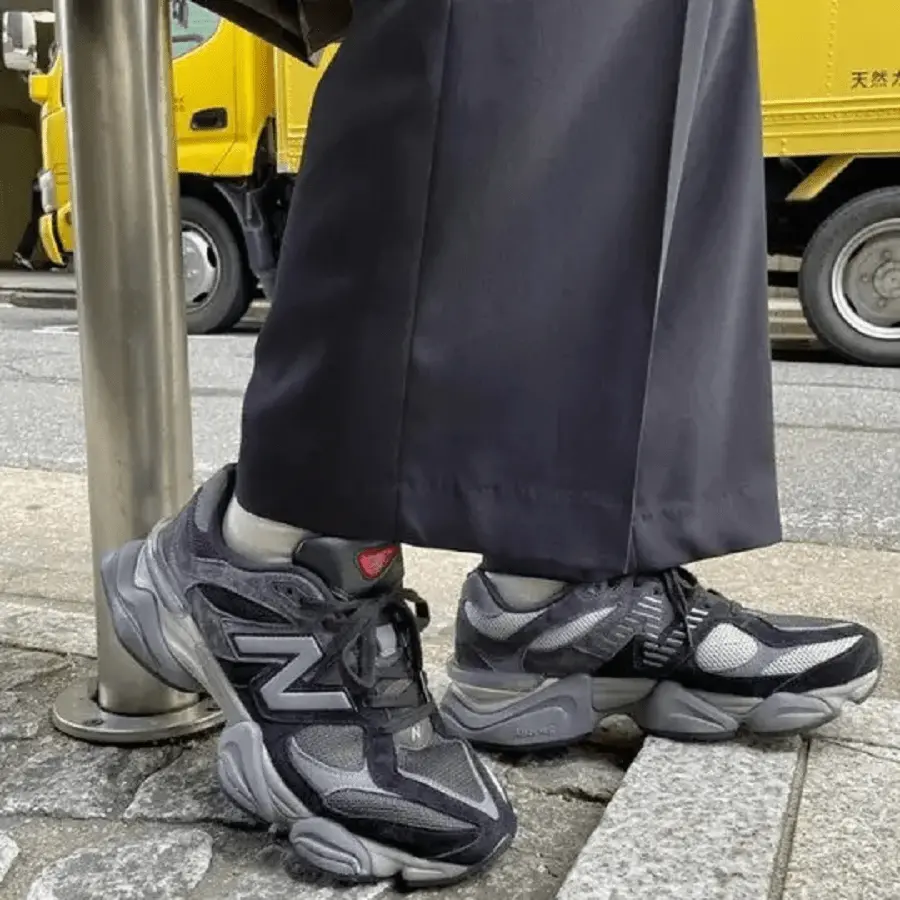 Alternative view of Giày New Balance 9060 'Black Castlerock Grey' U9060BLK