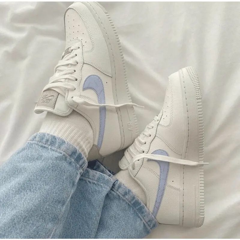 Giày Nike Wmns Air Force 1 Low 'Football Grey' DV2237-101 - Ảnh 4