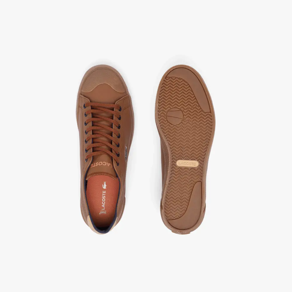 Giày Lacoste Gripshot Leather 'Brown' 7-44CMA0033524 - Ảnh 4