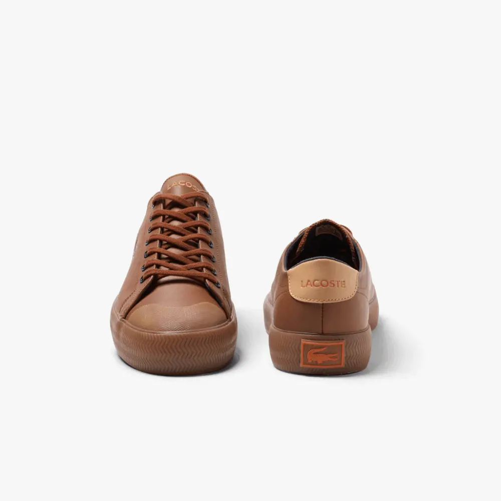 Giày Lacoste Gripshot Leather 'Brown' 7-44CMA0033524 - Ảnh 5