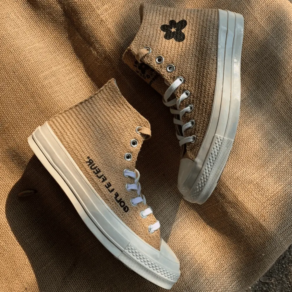Giày Converse Golf Le Fleur x Chuck 70 High 'Fabric Weave' 163168C - Ảnh 3