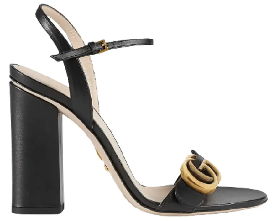 Giày Gucci Leather Sandal 453378-A3N00-1000