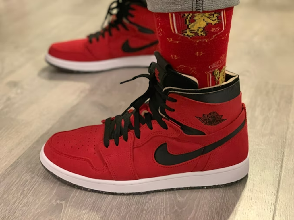 Giày Nike Air Jordan 1 High Zoom Comfort 'Gym Red' CT0978-600 - Ảnh 4