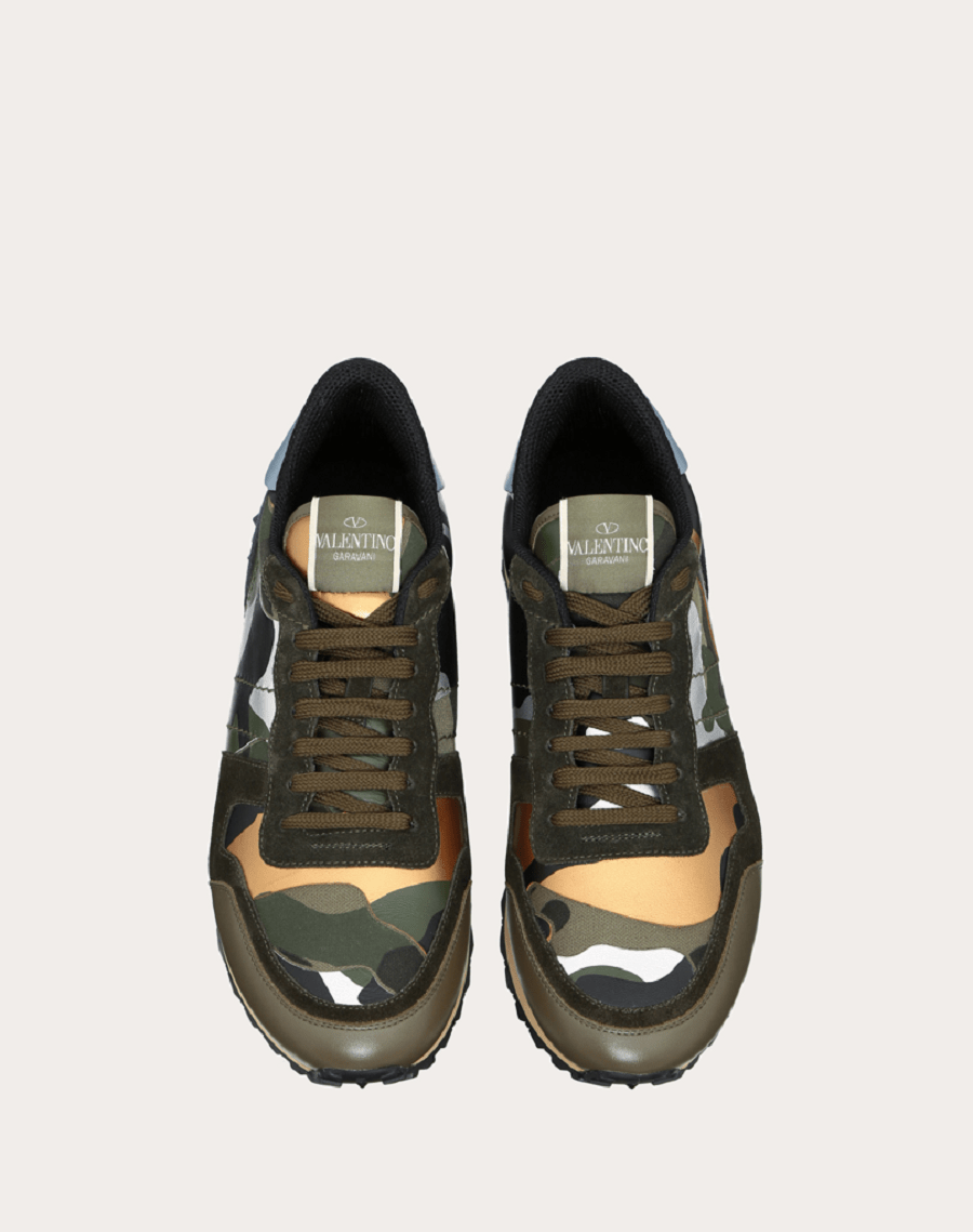 Giày Valentino Rockrunner 'Camo Black Green' RY0S0723IVNWG0 - Ảnh 4