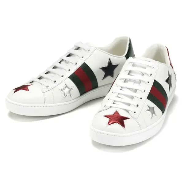 Giày Gucci Wmns Ace 'Stars' 454562-DOP50-9076 - Ảnh 5