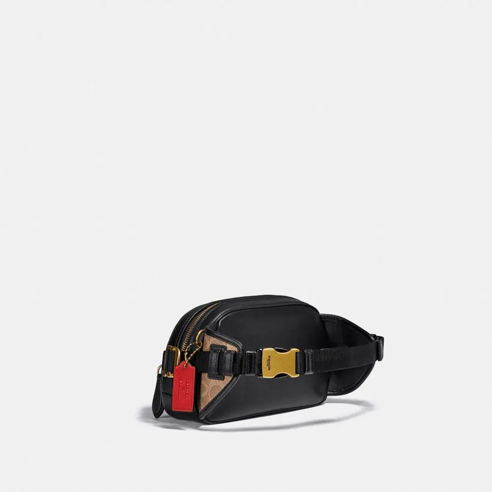 Túi Coach X Champion Belt Bag In Signature Canvas 4553 OLOT8 - Ảnh 5