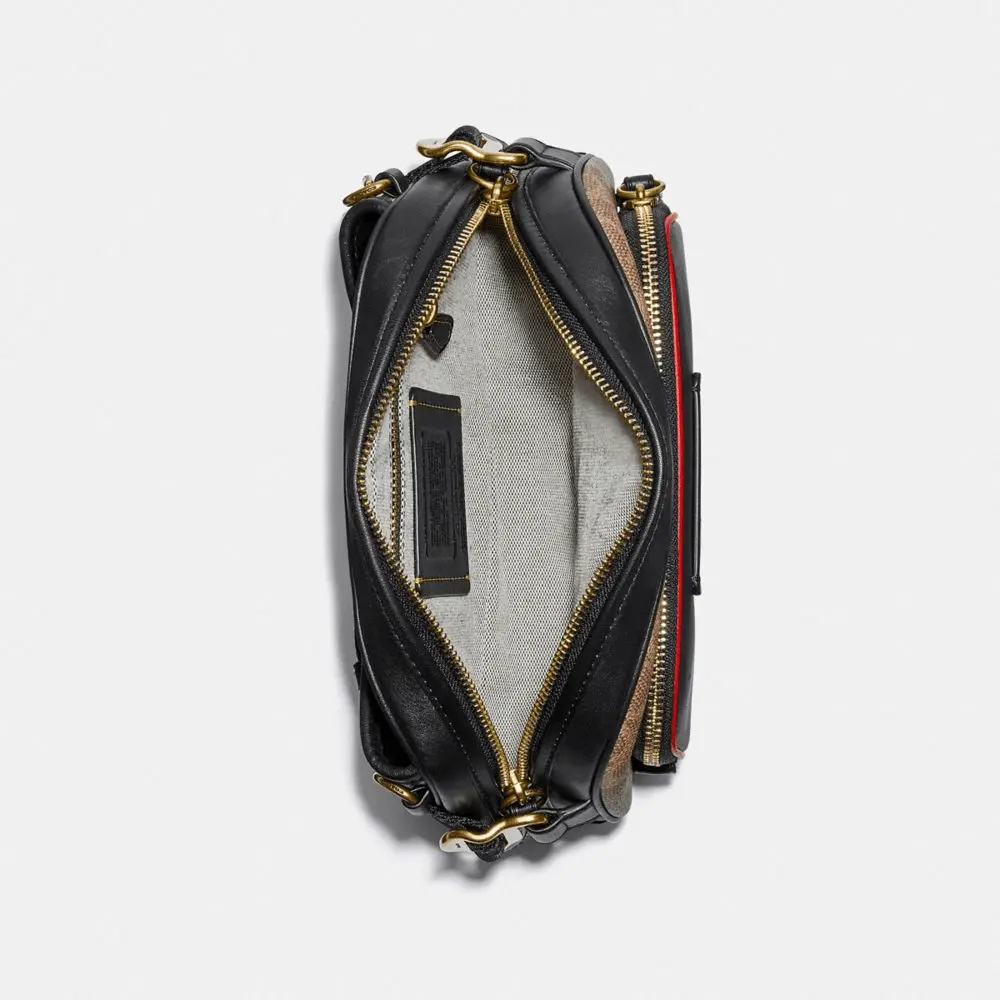 Túi Coach X Champion Belt Bag In Signature Canvas 4553 OLOT8 - Ảnh 4