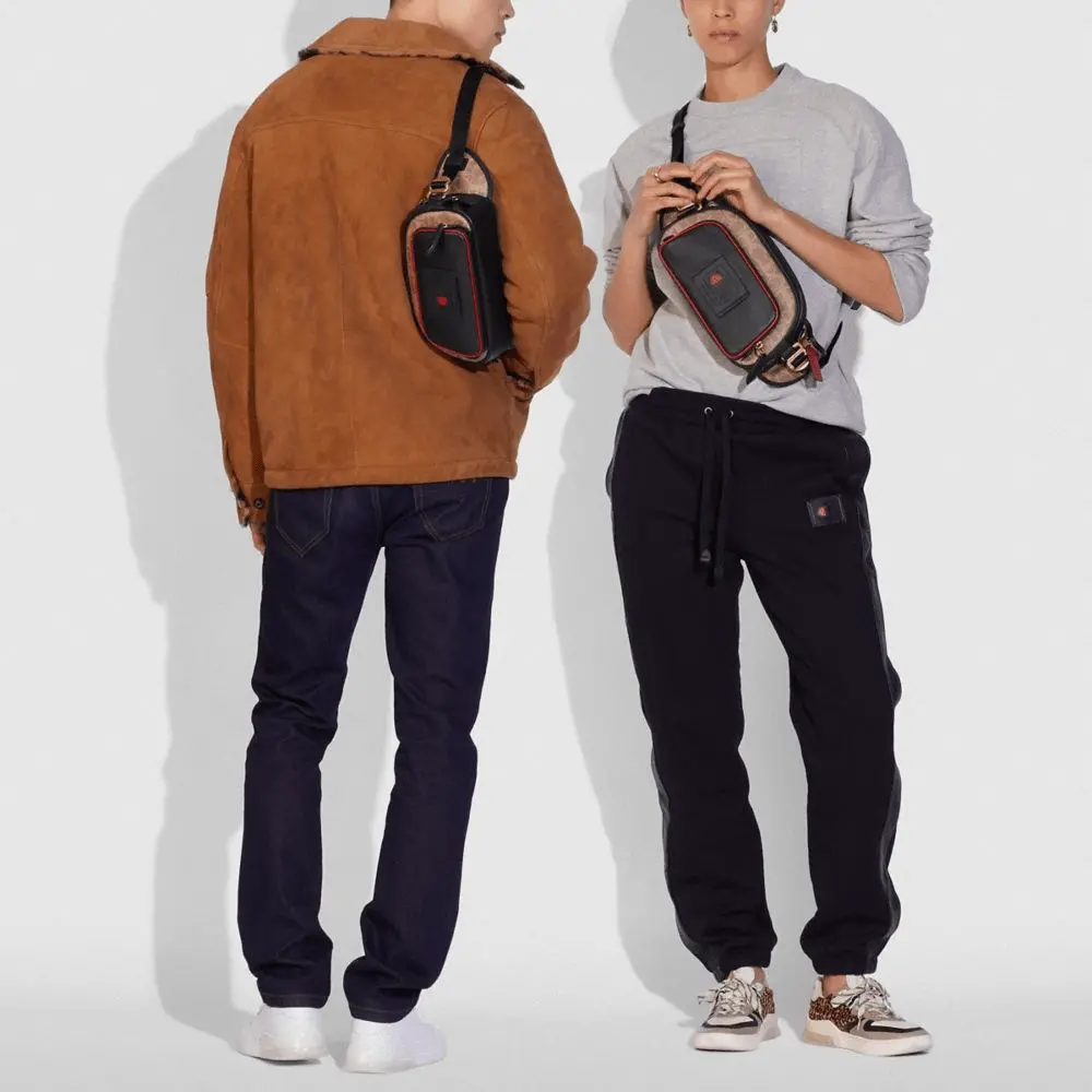 Alternative view of Túi Coach X Champion Belt Bag In Signature Canvas 4553 OLOT8