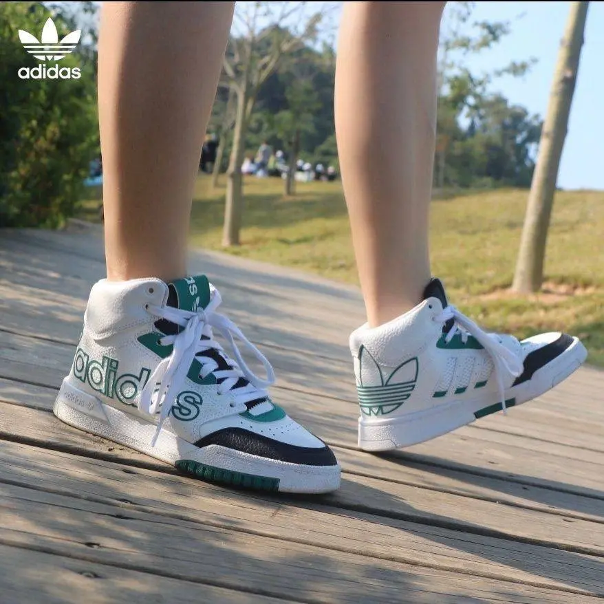 Giày Adidas Drop Step High 'White Hazy Green' FZ0226 - Ảnh 4