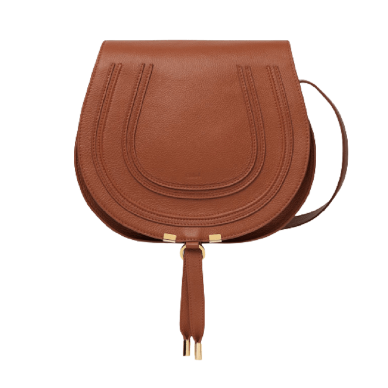 Túi Chloe' Marcie Medium Saddle Bag In Grained Calfskin CHC21AS605F0125M