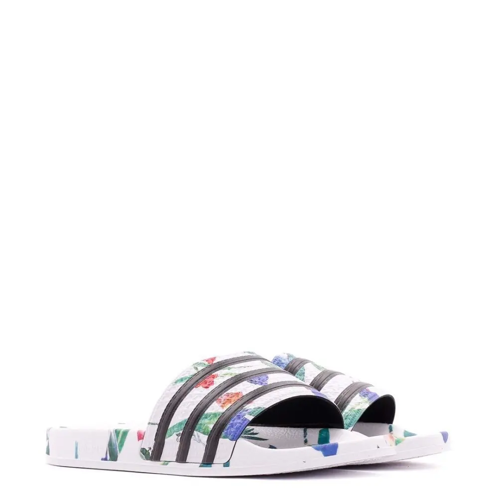Alternative view of Dép Adidas Adilette Slides 'White Floral' EE4851