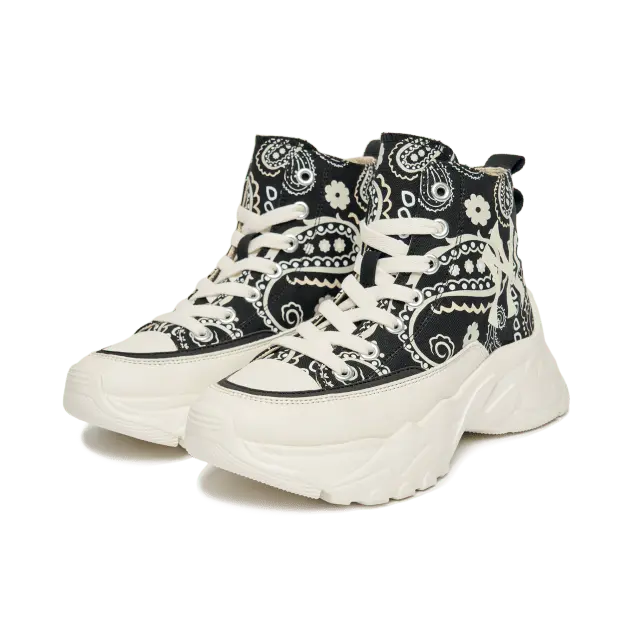 Giày MLB Chunky High New York Yankees 'Light Paisley' 3ASHULP2N-50BKS - Ảnh 3