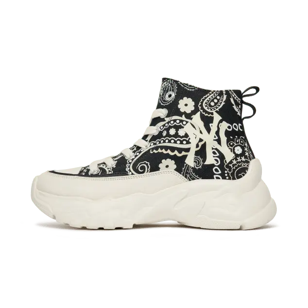 Alternative view of Giày MLB Chunky High New York Yankees 'Light Paisley' 3ASHULP2N-50BKS