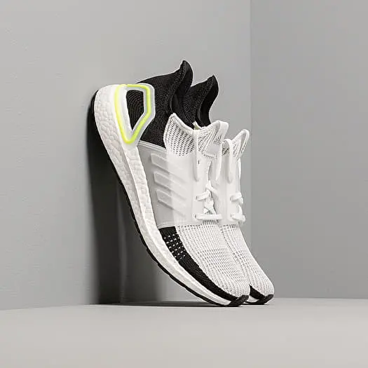 Giày Adidas UltraBoost 19 'White Yellow' EF1344 - Ảnh 4