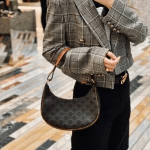 Túi Celine Logoprint Handbag 193952BZJ-04LU - Ảnh 3