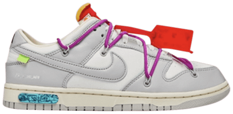 Giày Nike Off-White x Dunk Low 'Lot 45 of 50' DM1602-101