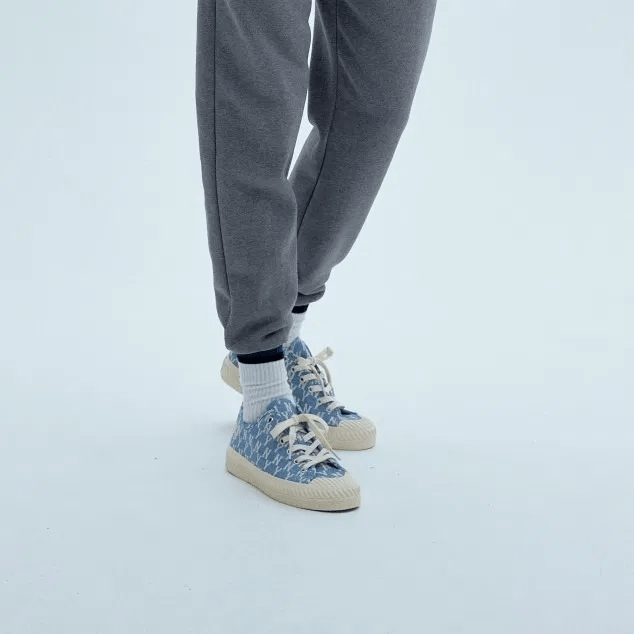 Giày MLB Playball Mono Denim New York Yankees 32SHPM011-50U - Ảnh 3