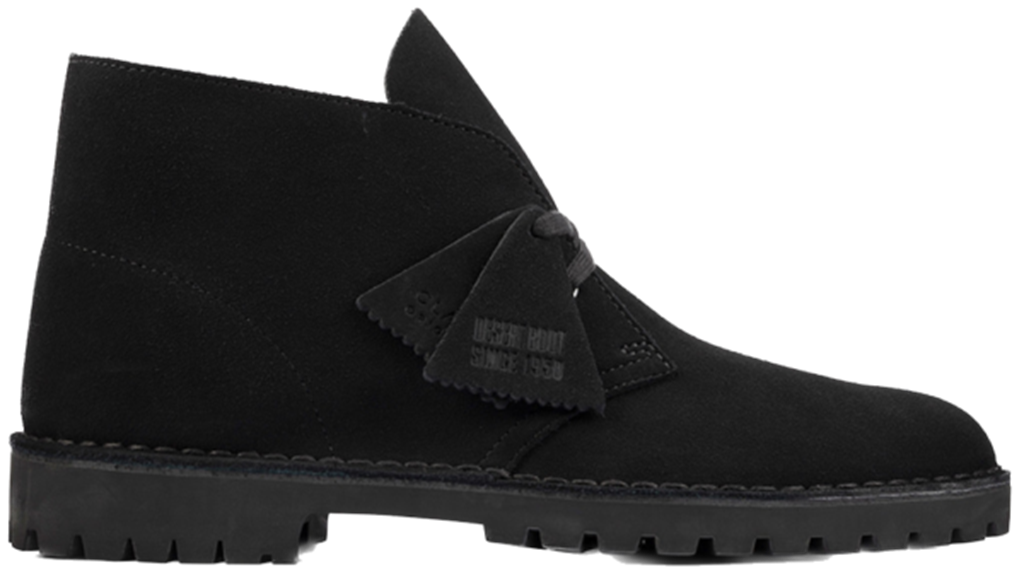 Giày Clarks Desert Rock 'Black Suede' 261-62705