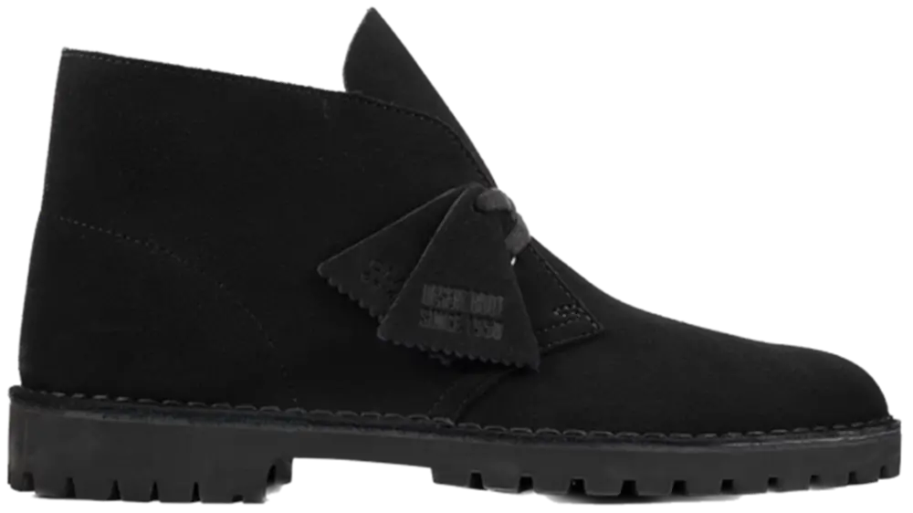 Giày Clarks Desert Rock 'Black Suede' 261-62705