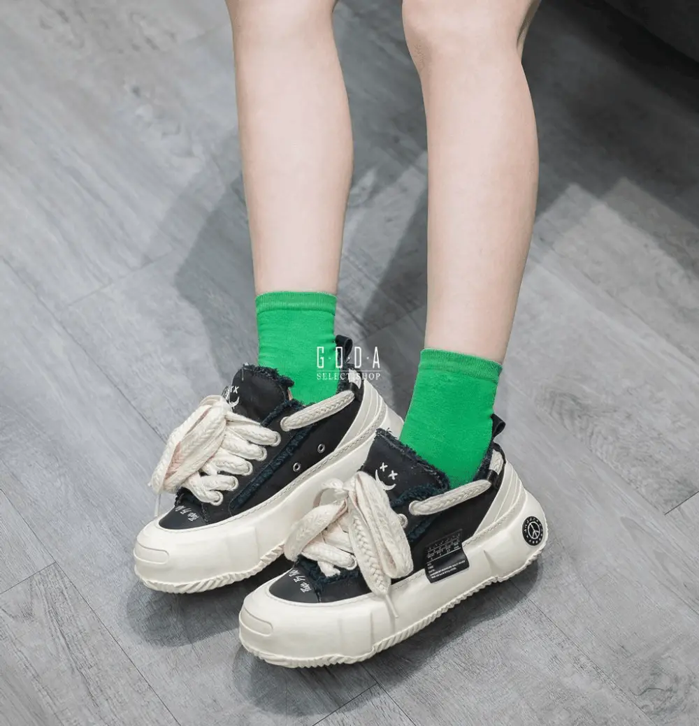 Giày Xvessel G.O.P 2.0 Marshmallow Lows 'Black' S22X42B - Ảnh 3