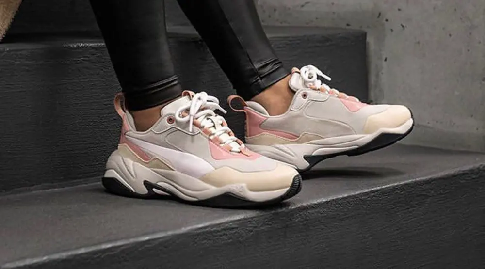 Alternative view of Giày Puma Thunder Rive Gauche 'Grey Peach' 369453-01