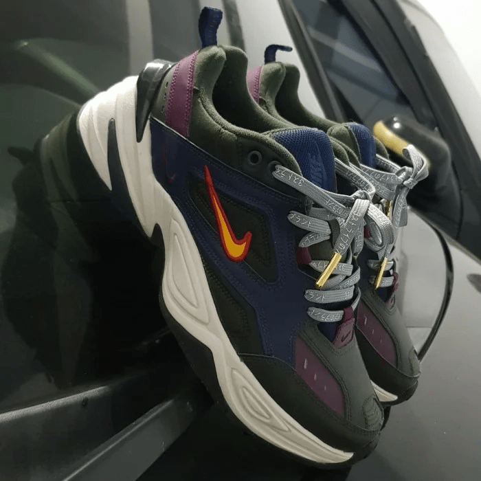 Giày Nike M2K Tekno 'Navy Sequoia' AV4789-401 - Ảnh 5