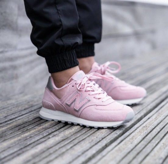 Giày New Balance Wmns 574 Oyster Pink WL574OPS - Ảnh 5