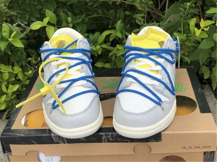 Giày Nike Off-White x Dunk Low 'Lot 10 of 50' DM1602-112 - Ảnh 3