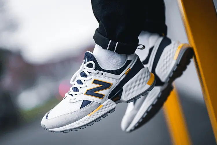 Alternative view of Giày New Balance 574 'White' MS574EDD
