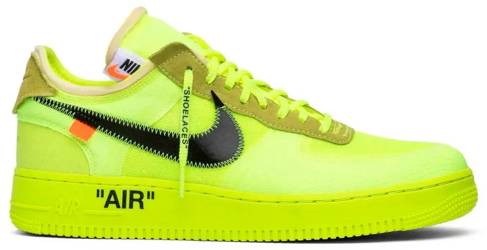 Giày Nike Air Force 1 Low Off-White 'Volt' AO4606-700