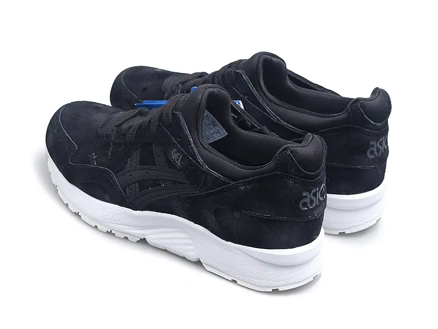 Giày Asics Gel-Lyte V Lace Up 'Black White' HL7E9-9090 - Ảnh 4