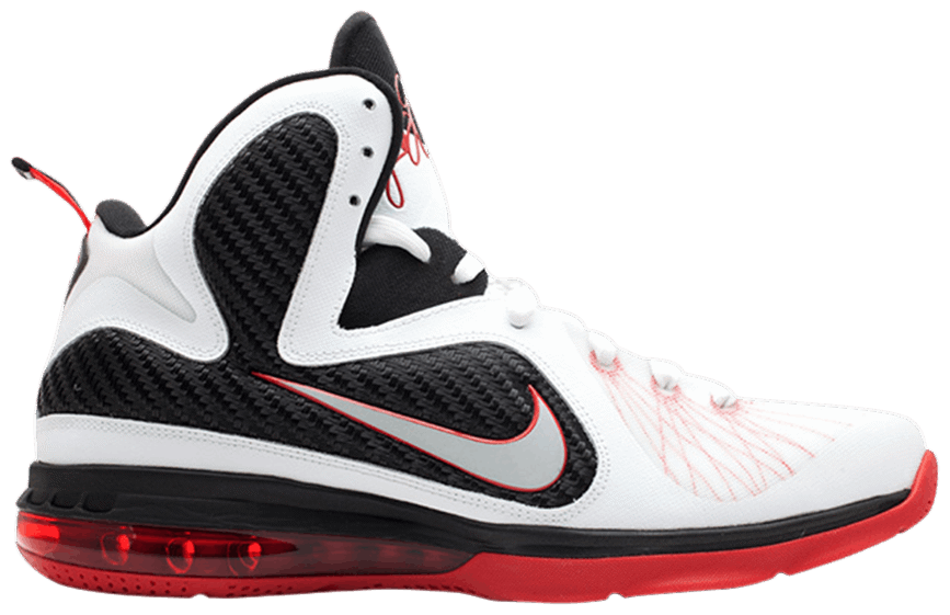 Giày Nike LeBron 9 'Miami Heat Home' 469764-100