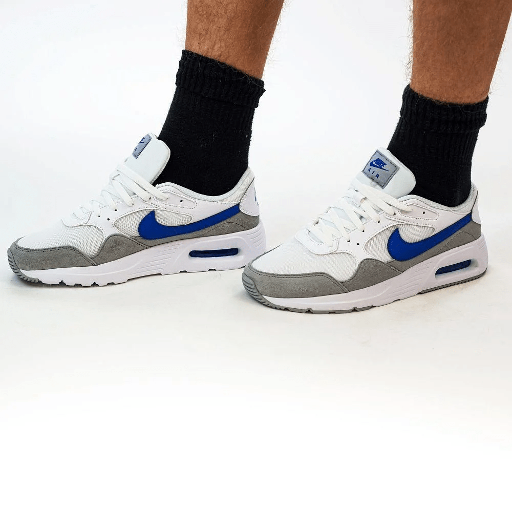 Giày Nike Air Max SC 'Grey Black Blue' CW4555-006 - Ảnh 2