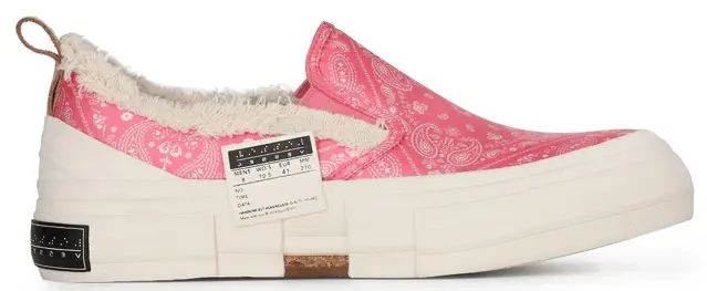 Giày XVESSEL G.O.P. slip on 'Paisley pink'