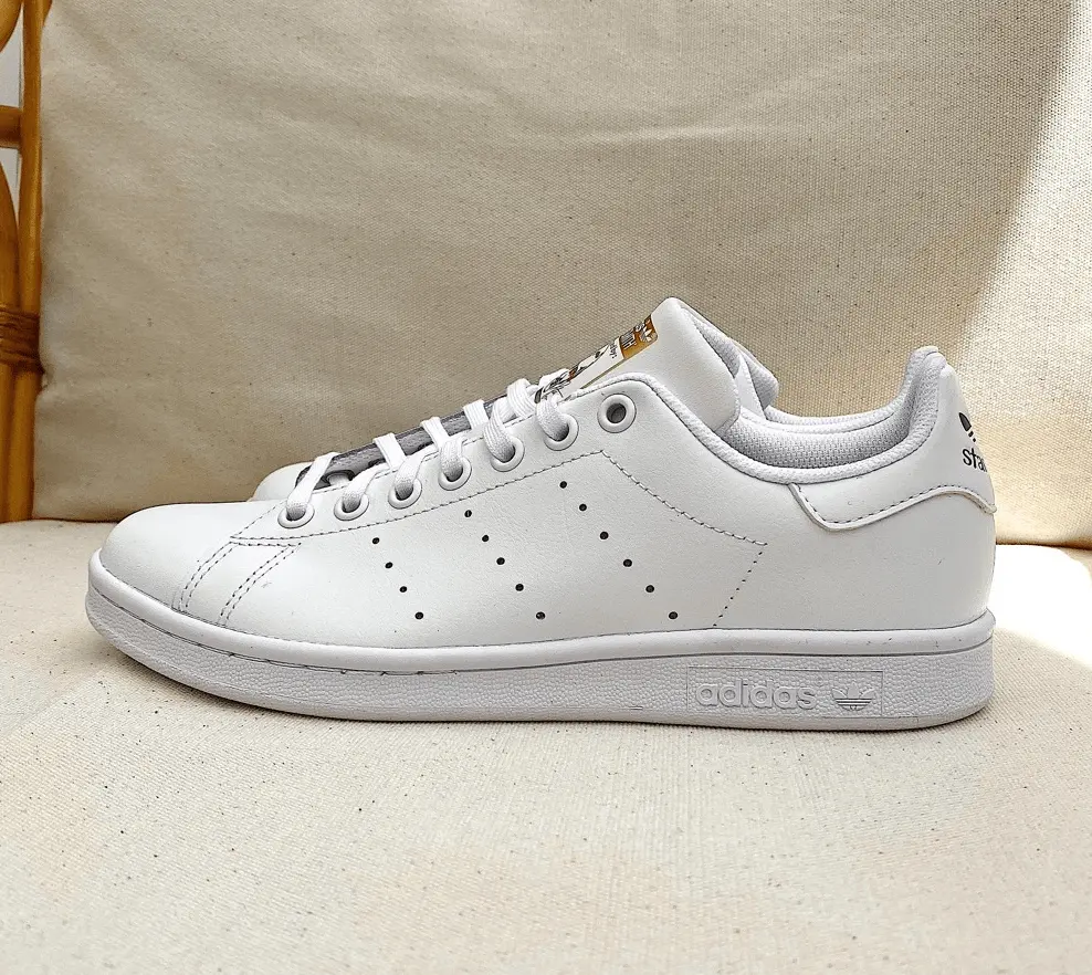 Alternative view of Giày Adidas Stan Smith J 'White Rainbow' EH0739
