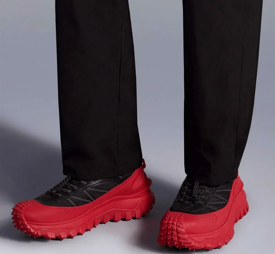 Giày Moncler Trailgrip GTX Low Trainers 'Black Red' H209B4M00120M2058P49 - Ảnh 3