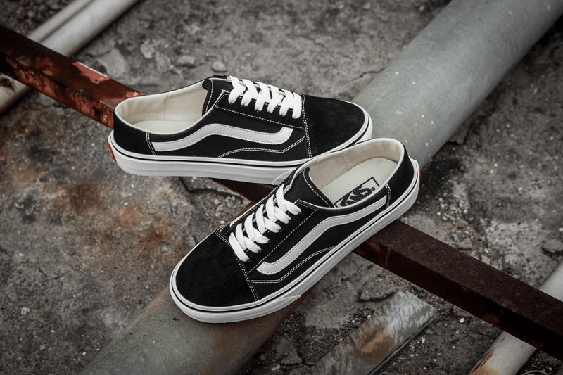 Giày Vans Old Skool Mule 'Black' VN0A3MUS6BT - Ảnh 2