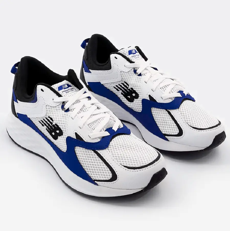 Giày New Balance Fresh Foam Roav NXT 2E Wide ‘White Blue’ MRNXTLW - Ảnh 3