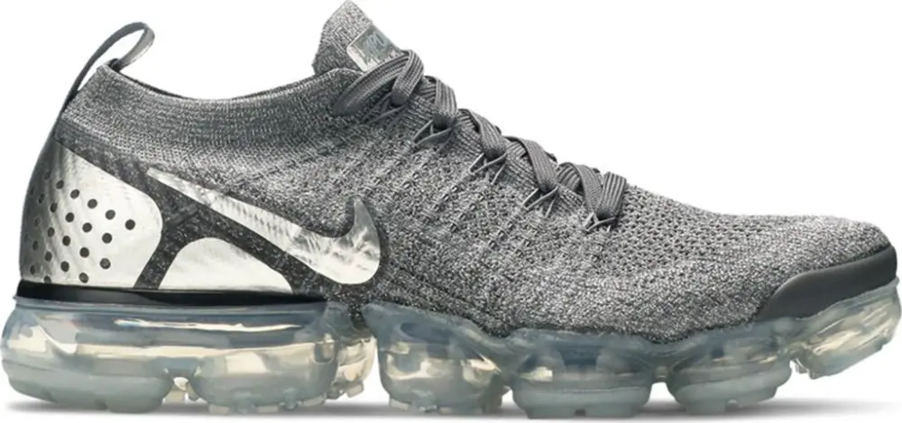 Giày Nike Wmns Air VaporMax Flyknit 2 'Chrome Grey' 942843-013