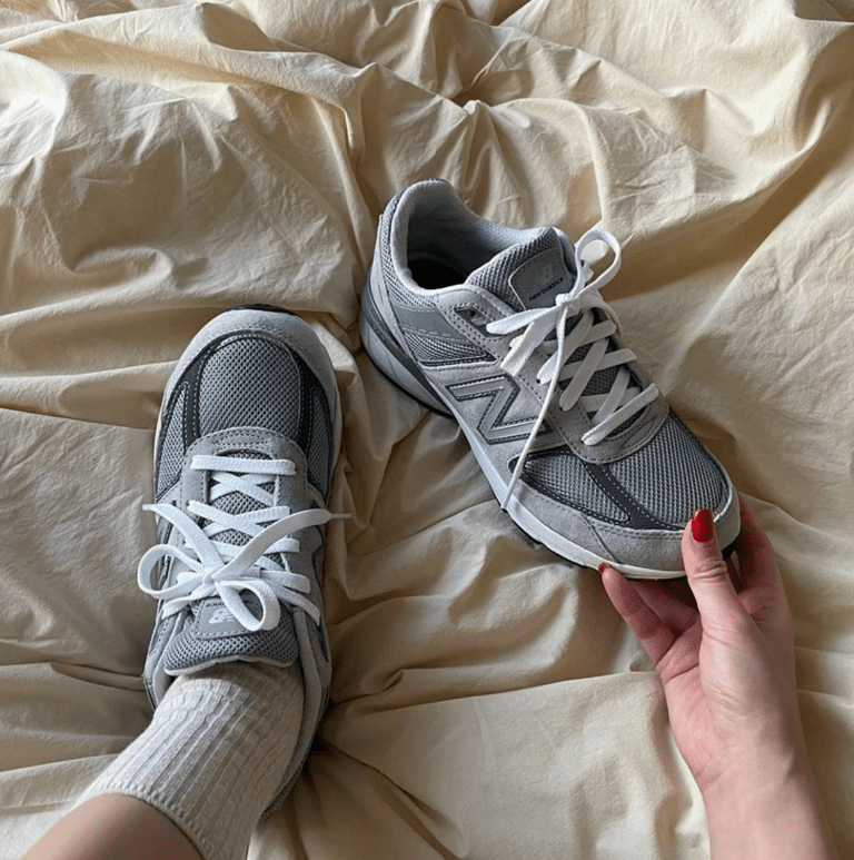 Giày New Balance 990v5 Big Kid ‘Castlerock’ GC990GL5 - Ảnh 3