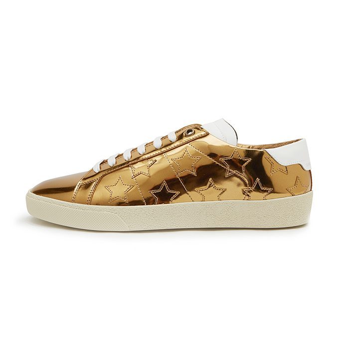 Giày Saint Laurent YSL Mens SL06 Low Top Star Sneakers 472389-AALA0-8262 - Ảnh 2