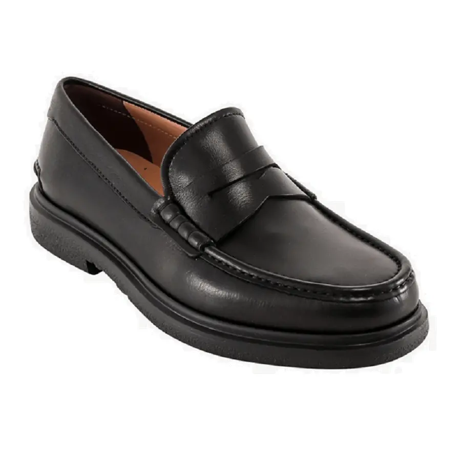 Giày Salvatore Ferragamo Penny Loafer 'Black' 020233-742243 - Ảnh 2