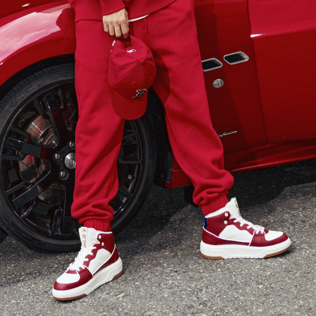 Giày MLB Chunky Liner High New York Yankees 'Red' 3ASXCB12N-43WIS - Ảnh 6