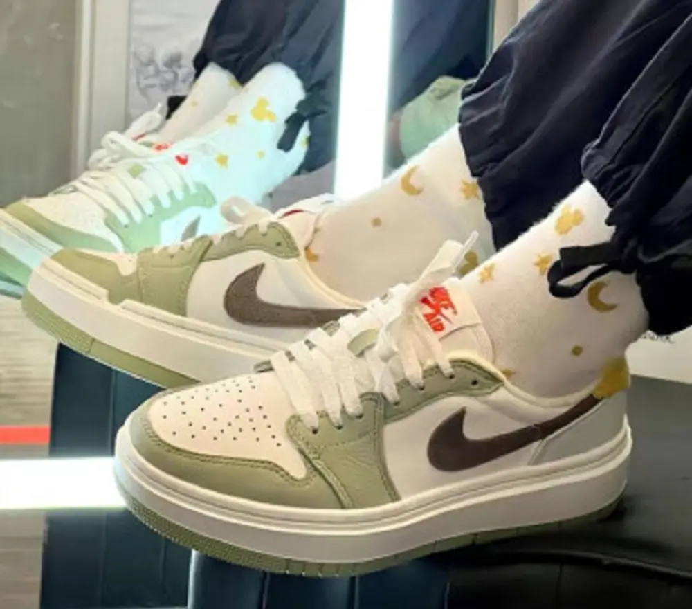 Giày Nike Air Jordan 1 Elevate Low SE ‘Horsehair Brown’ FD4326-121 - Ảnh 3