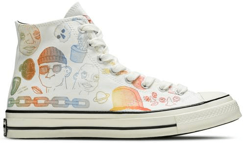 Giày Converse Tyler The Creator x Foot Locker x Chuck 70 'Artist Series' 164532C