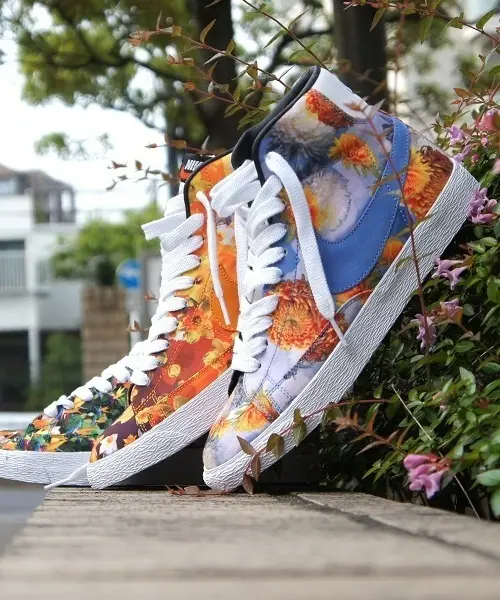 Alternative view of Giày Nike Blazer Mid Premium VNTG QS 'Chicago' 638322-902