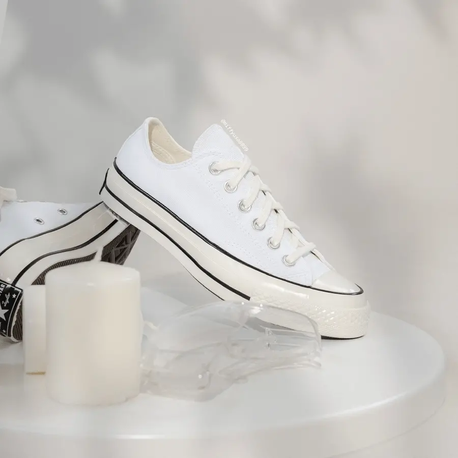 Alternative view of Giày Converse Chuck 70 Vintage 'White Black Egret' A02306C