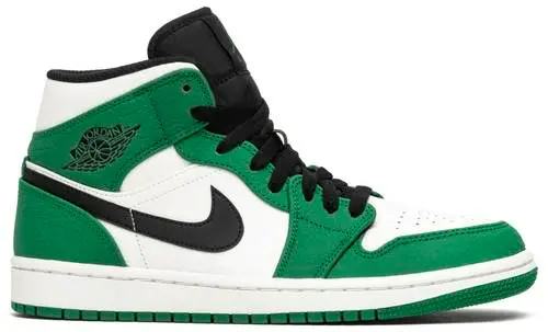 Giày Nike Air Jordan 1 Mid 'Pine Green' 852542-301